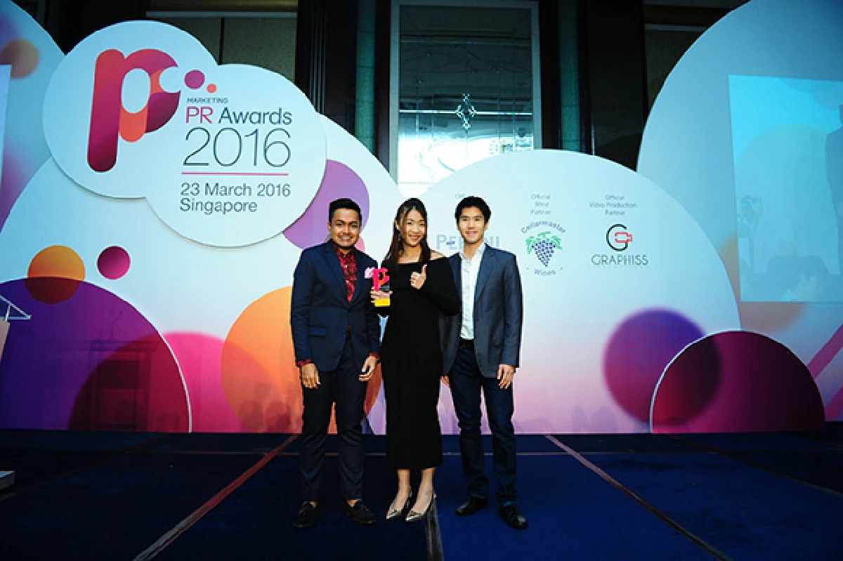 เดนท์สุ มีเดียฯ คว้ารางวัลชนะเลิศเหรียญทอง สาขา Best Engagement for a Targeted Community จากเวทีประกาศรางวัลพีอาร์ อะวอร์ดส์ ประจำปี 2559
