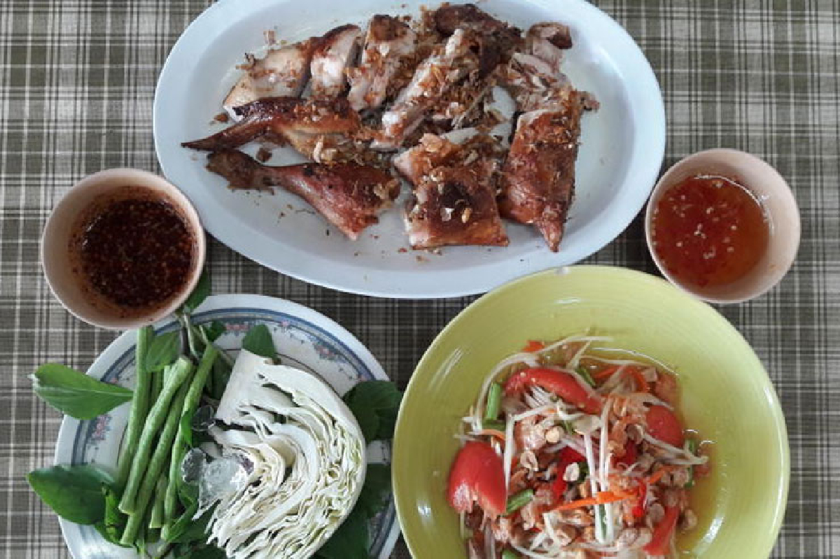 ส้มตำไก่ย่างทิพรส แซบถึงรสถึงใจ ส้มตำไก่ย่างทิพรส แซบถึงรสถึงใจ