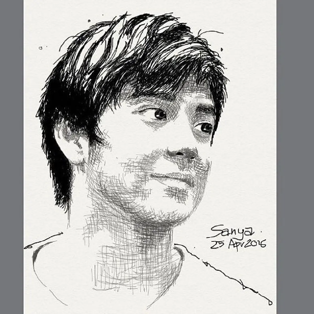 สุดโรแมนติก! ดู๋ สัญญา บอกรักภรรยาผ่านรูปวาดฝีมือตัวเอง