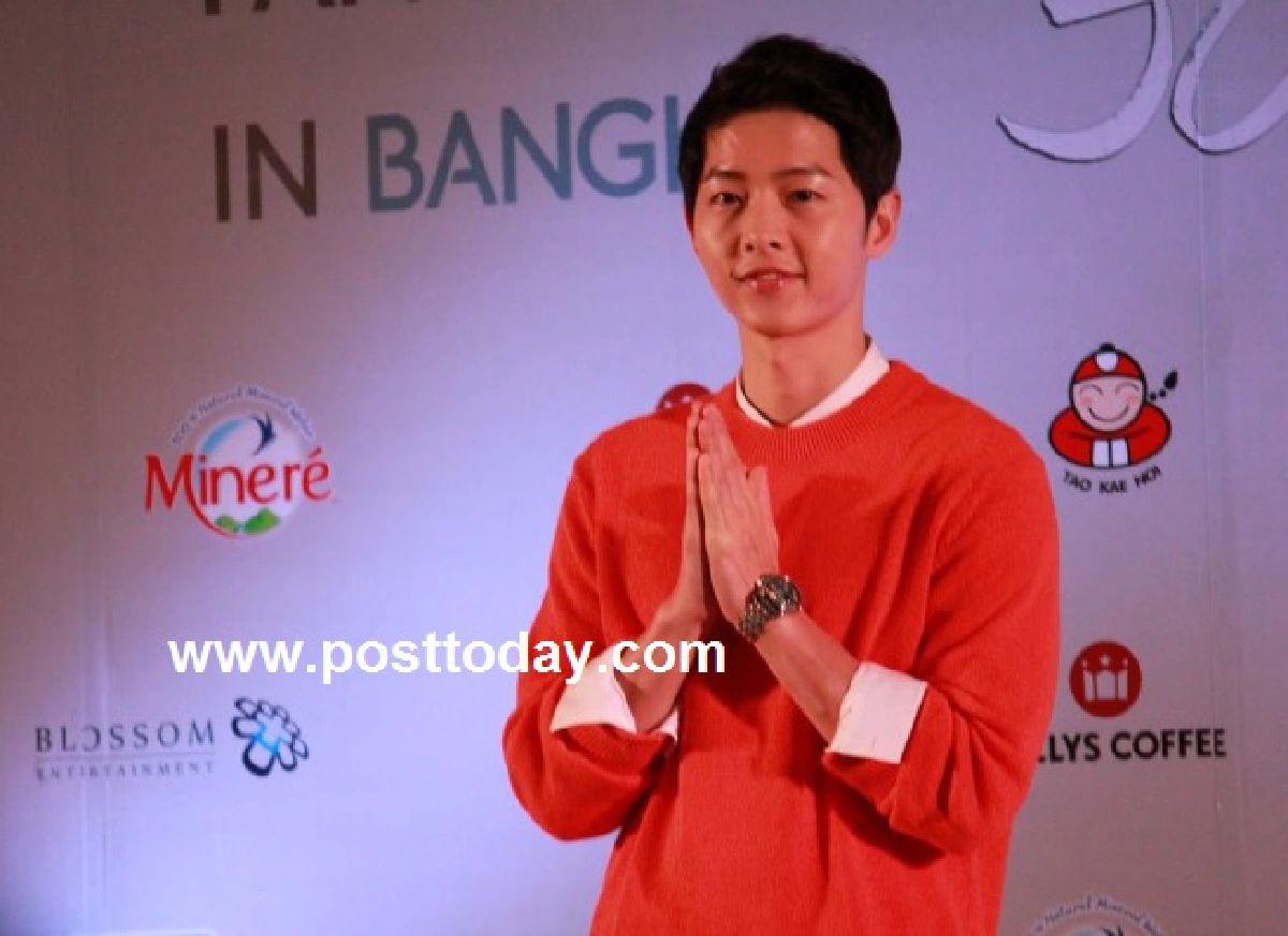 ซูมความหล่อละลาย! บิ๊กบอสซงจุงกิ ก่อนพบแฟนชาวไทยเย็นนี้