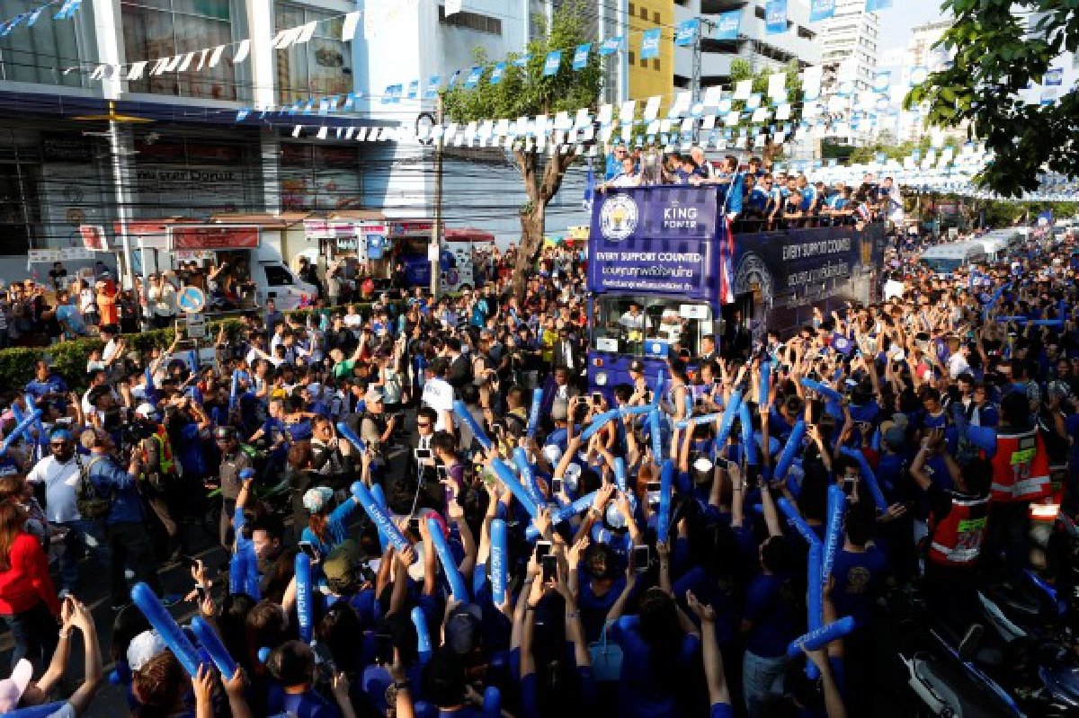 เลสเตอร์แห่แชมป์พรีเมียร์-แฟนไทยร่วมเฮสนั่น