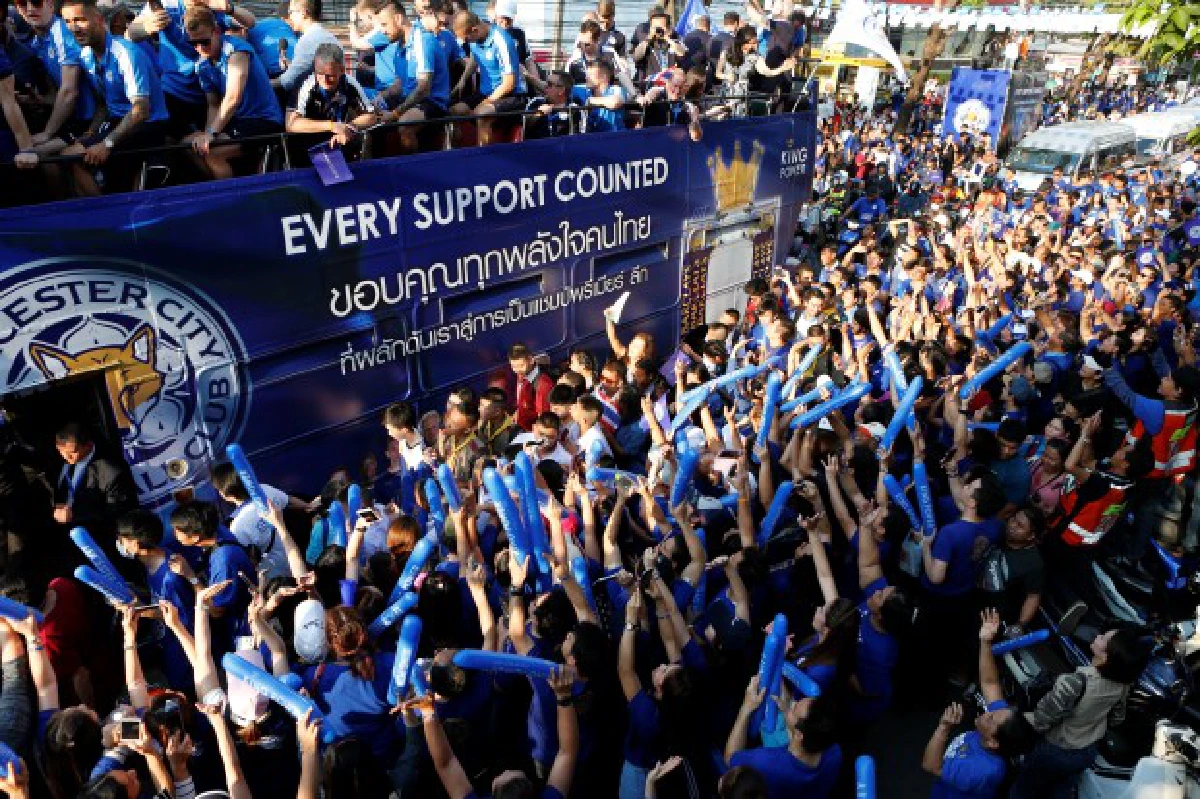 เลสเตอร์แห่แชมป์พรีเมียร์-แฟนไทยร่วมเฮสนั่น