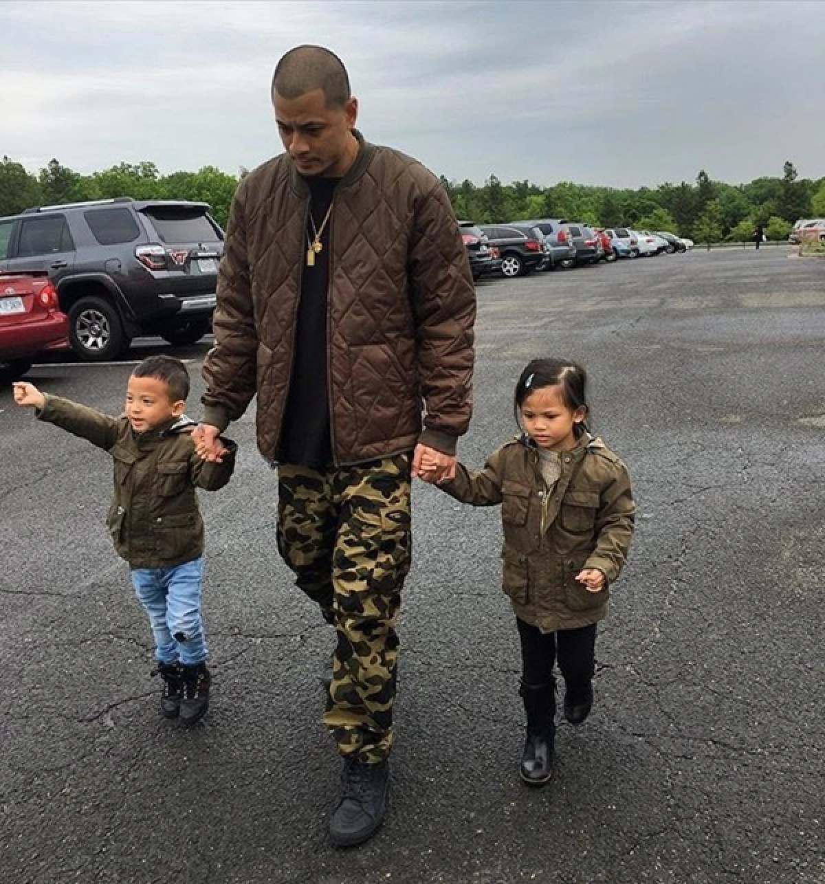 เฟี้ยวทั้งบ้าน! เวย์-นานา พาลูกแฝดตะลุยเที่ยวอเมริกา