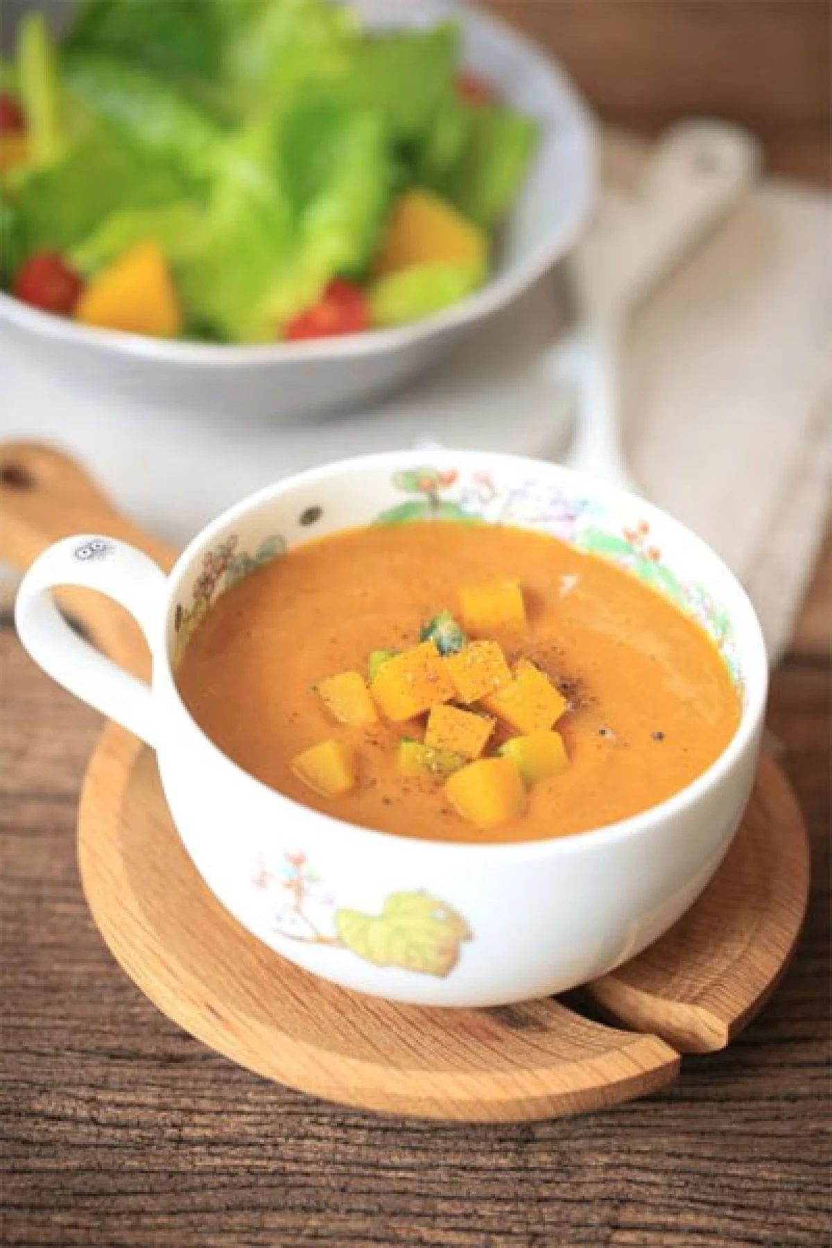 A Well Dressed Bowl Kabocha Dressing น้ำสลัดอร่อยเข้มข้น ให้แคลอรีที่น้อยกว่าน้ำสลัดชนิดครีมข้น