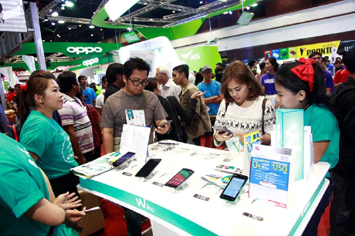 "ไทยแลนด์โมบายเอ็กซ์โป" ยังไหวอยู่แม้ยอดตก