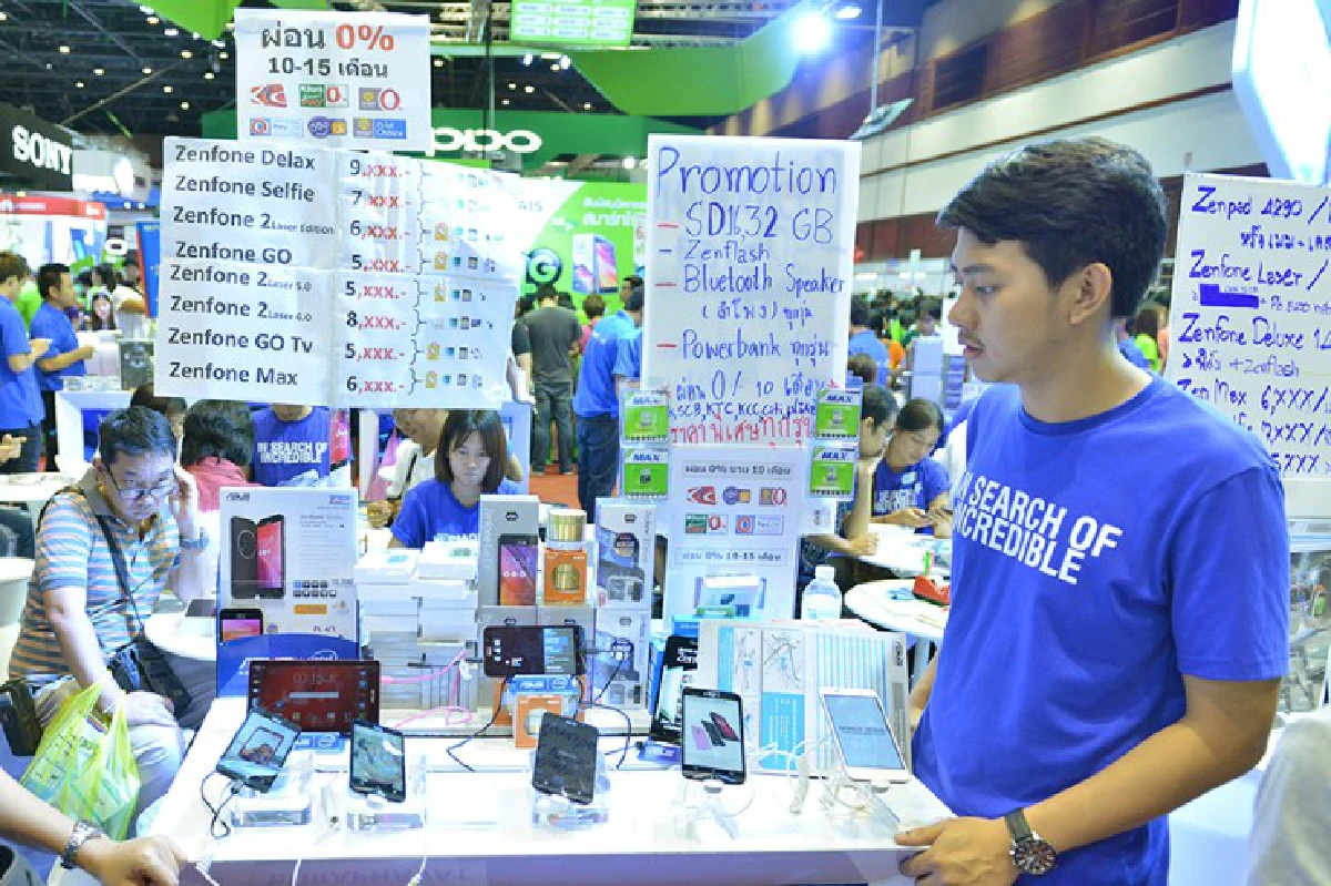 "ไทยแลนด์โมบายเอ็กซ์โป" ยังไหวอยู่แม้ยอดตก