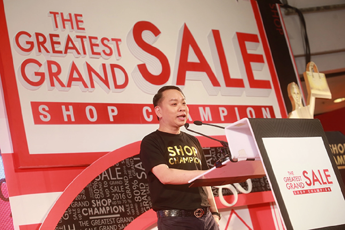 กลุ่มเซ็นทรัลจัดแคมเปญ เดอะ เกรทเทส แกรนด์ เซล ผนึกกำลังทุกกลุ่มธุรกิจ หนุนไทยเป็นศูนย์กลางช้อปปิ้งแห่งภูมิภาค