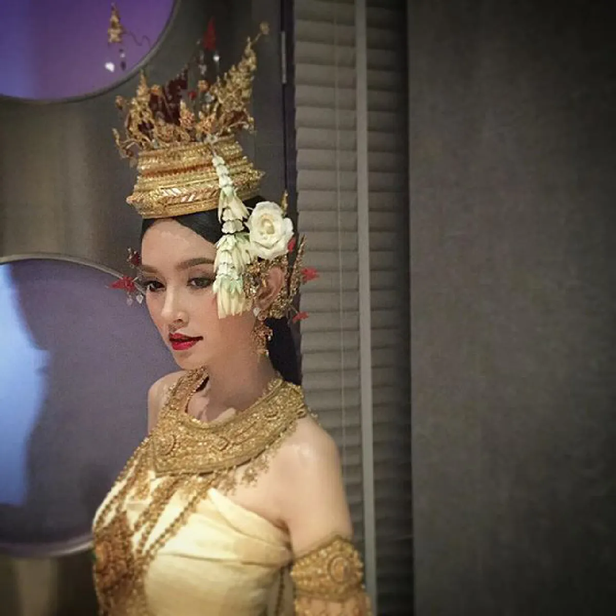 งดงามเลอค่า! ปอย ตรีชฎา สวมชุดไทยอวดโฉมเป็นนางสีดา