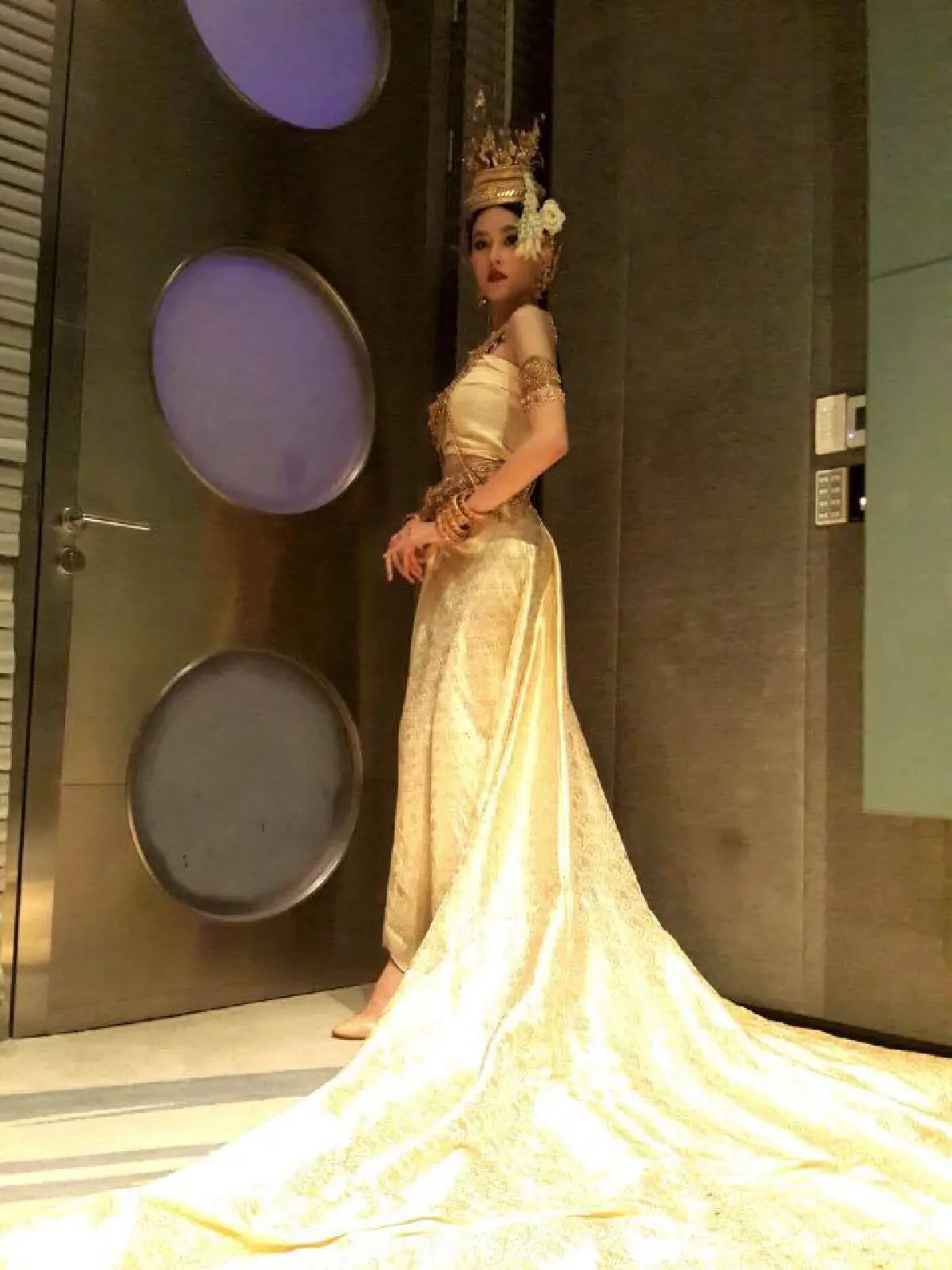 งดงามเลอค่า! ปอย ตรีชฎา สวมชุดไทยอวดโฉมเป็นนางสีดา