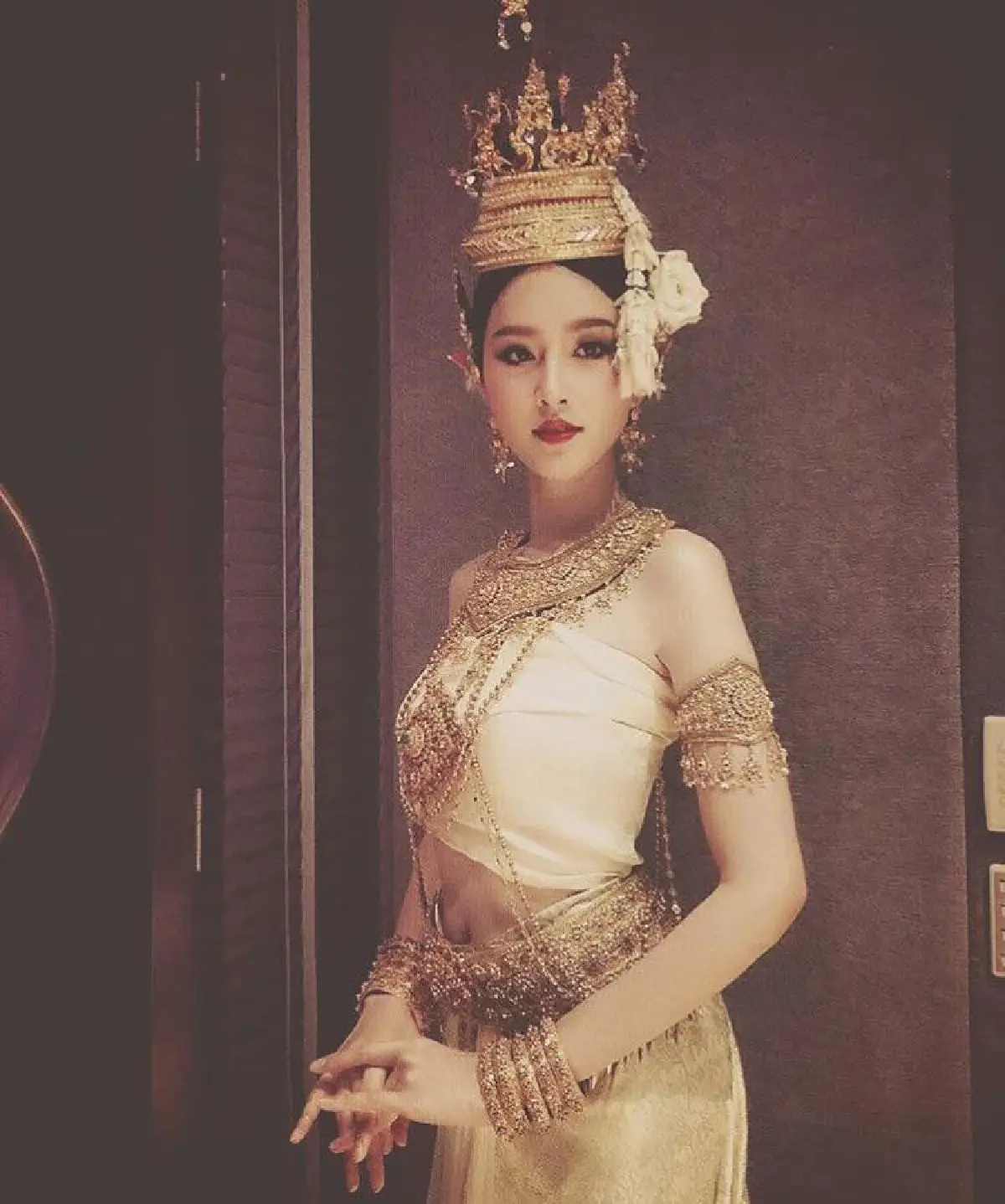 งดงามเลอค่า! ปอย ตรีชฎา สวมชุดไทยอวดโฉมเป็นนางสีดา