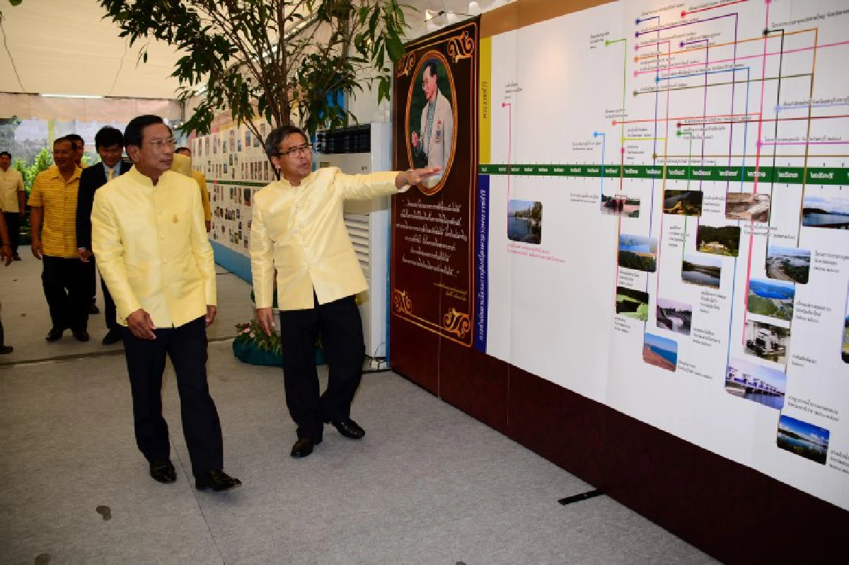 กรมชลประทาน จัดนิทรรศการเฉลิมพระเกียรติในหลวง