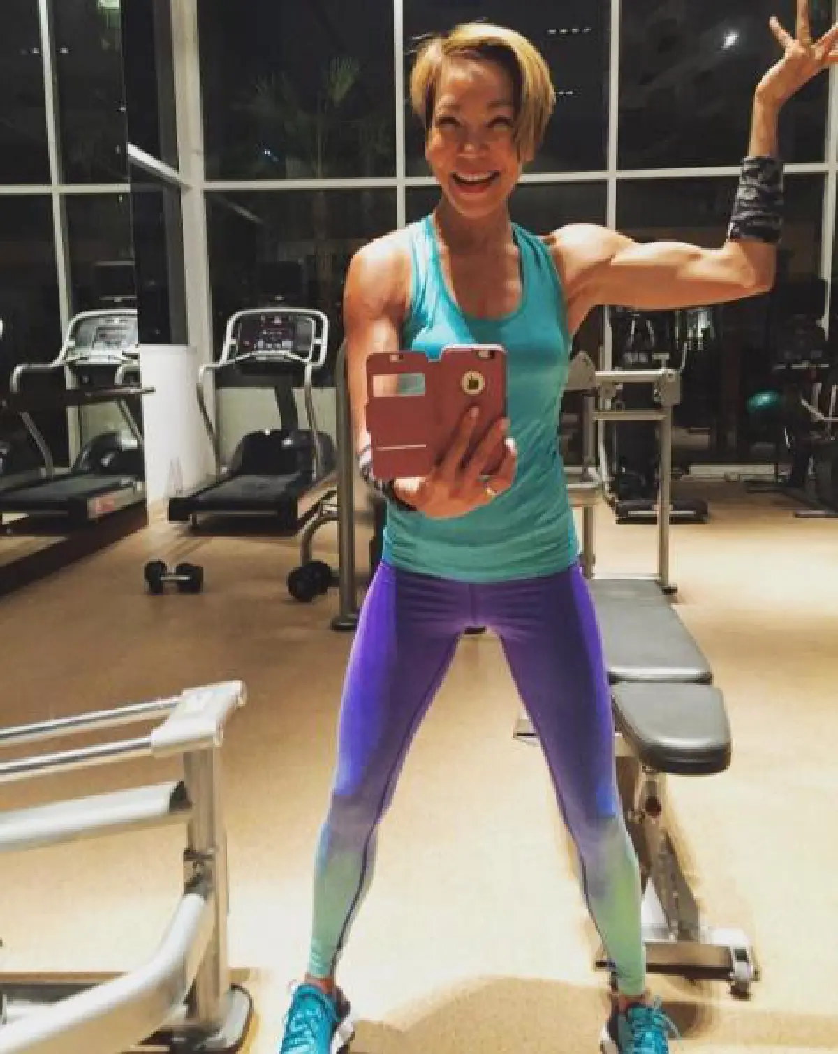 ภาพล่าสุด! เมจิ อโณมา อวดหุ่นสุดเฟิร์มกล้ามแน่นมาก