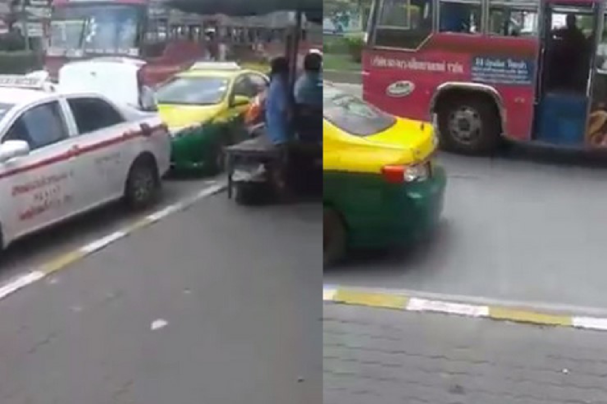สังคมเเชร์คลิปตั้งคำถาม "ตกลงป้ายรถเมล์หรือป้ายเเท็กซี่" สังคมเเชร์คลิปตั้งคำถาม "ตกลงป้ายรถเมล์หรือป้ายเเท็กซี่"