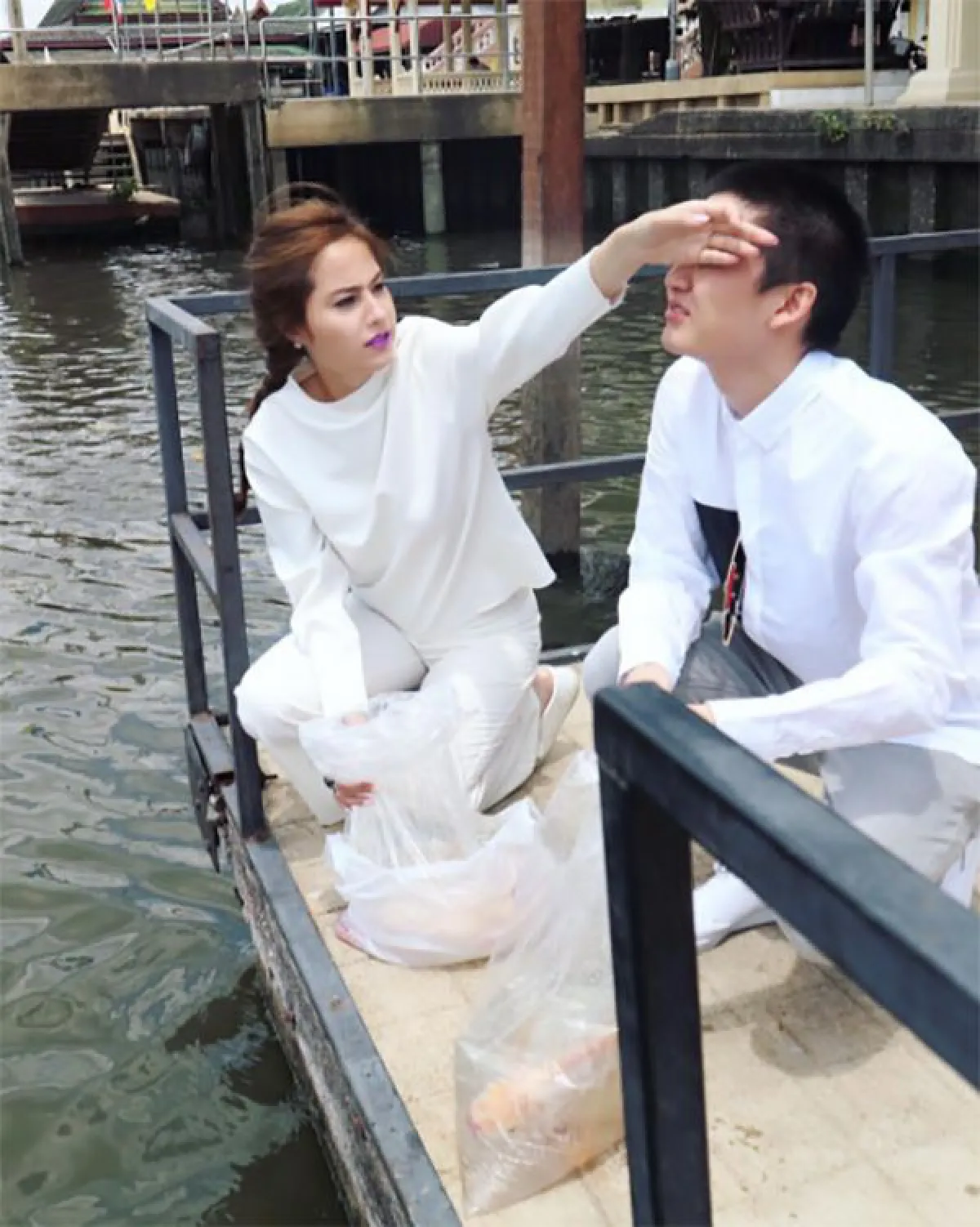 10 ปีที่แล้วก็หวาน! กอล์ฟ-ขวัญ ขุดรูปคู่สวีทมุ้งมิ้ง