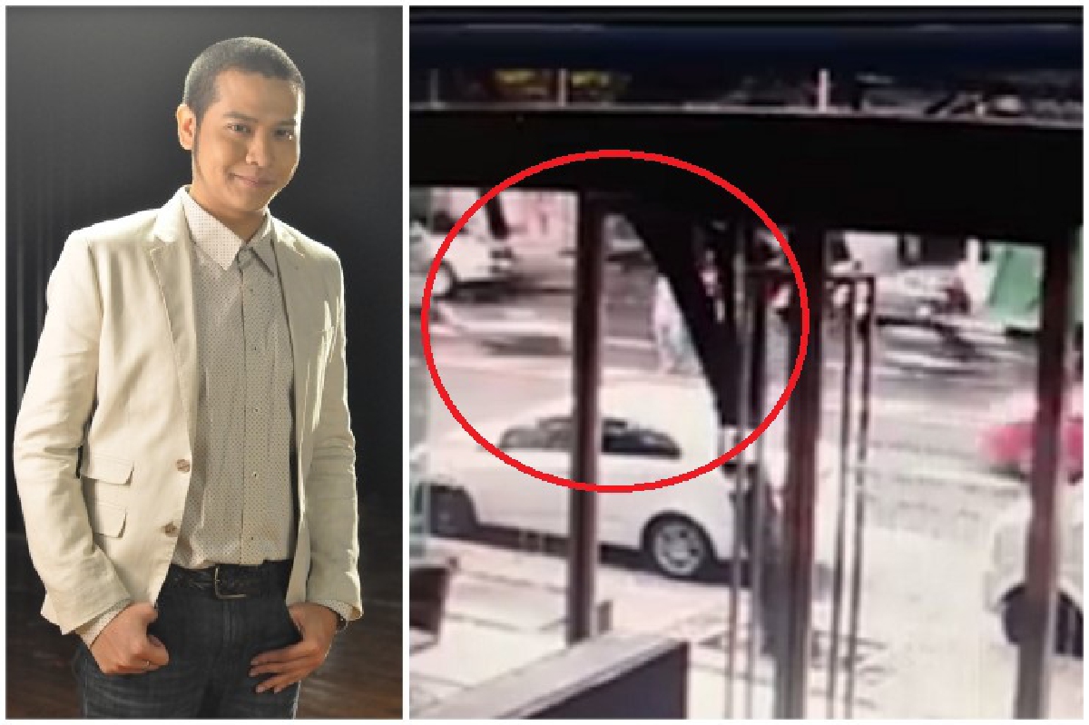 กล้องจับภาพนาทีชนคิววงฟลัวร์ได้ คู่กรณีอ้างถนนลื่นเบรกไม่อยู่ กล้องจับภาพนาทีชนคิววงฟลัวร์ได้ คู่กรณีอ้างถนนลื่นเบรกไม่อยู่