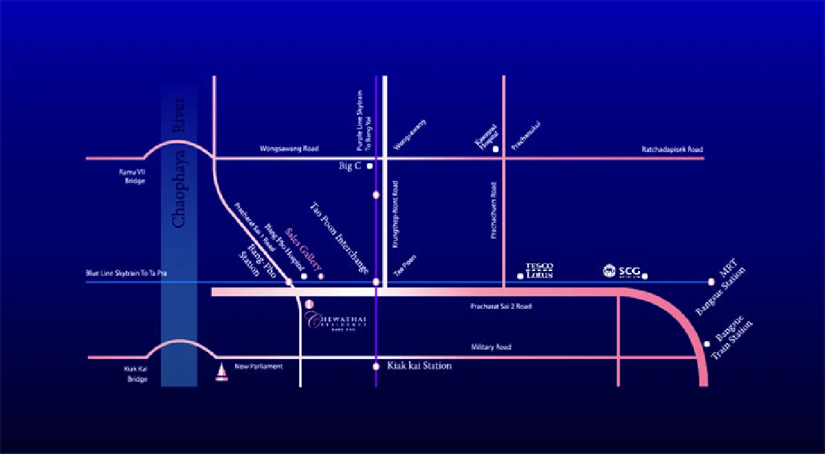 ชีวาทัย เรสซิเด้นซ์ บางโพ Chewathai Residence Bang Pho