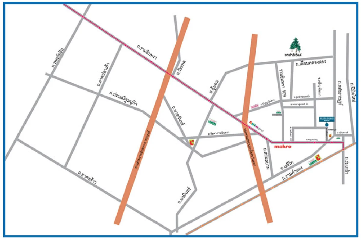 เบล็สทาวน์ รามอินทรา 127 Bless Town Ramintra 127