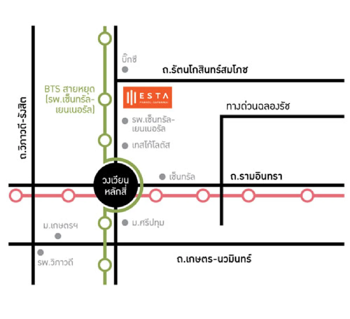 ESTA พหลโยธิน – สะพานใหม่