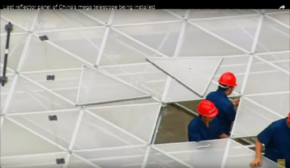 Alien hunter: China completes world's largest telescope