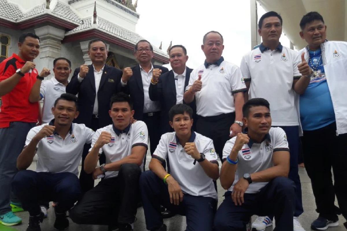 เจ้าคุณธงชัยให้พร นักชกไทย คว้า 5ทองโอลิมปิก