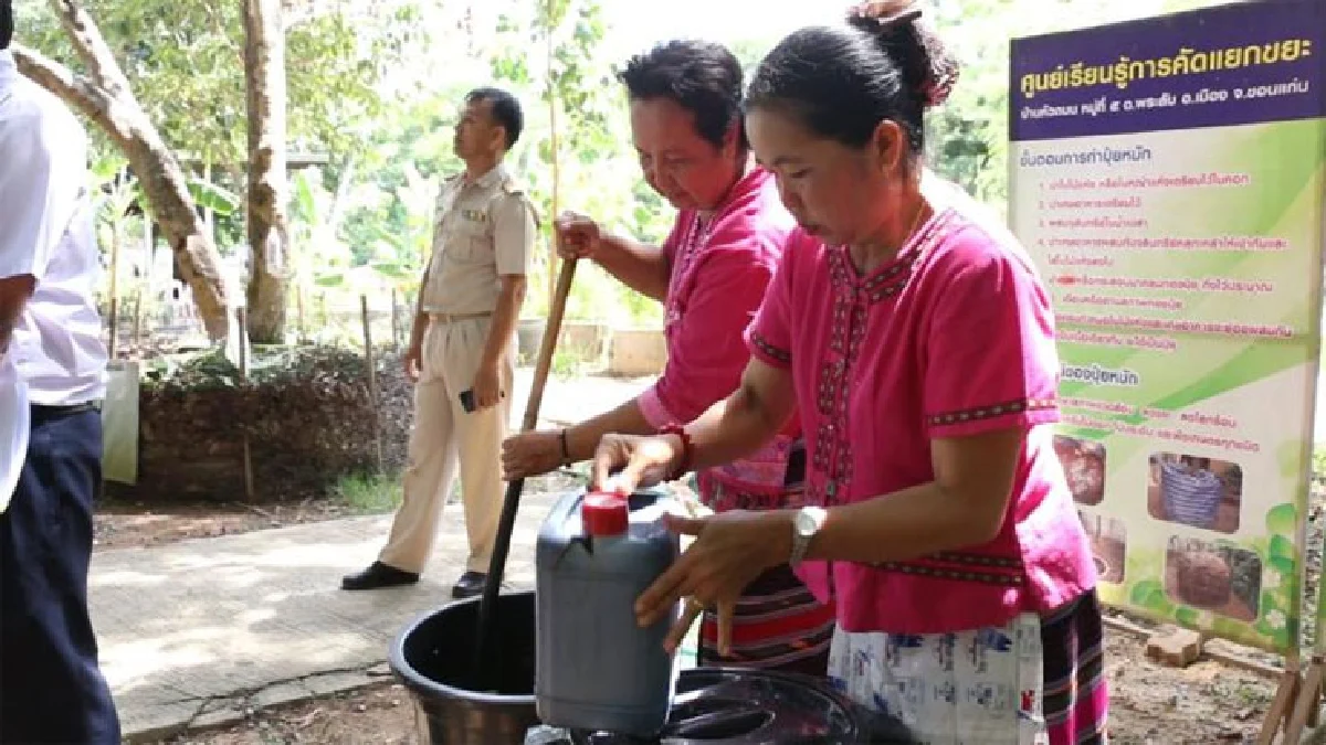 ‘หัวถนน’ หมู่บ้านไร้ถังขยะ ต้นแบบ Zero Waste ระดับชาติ