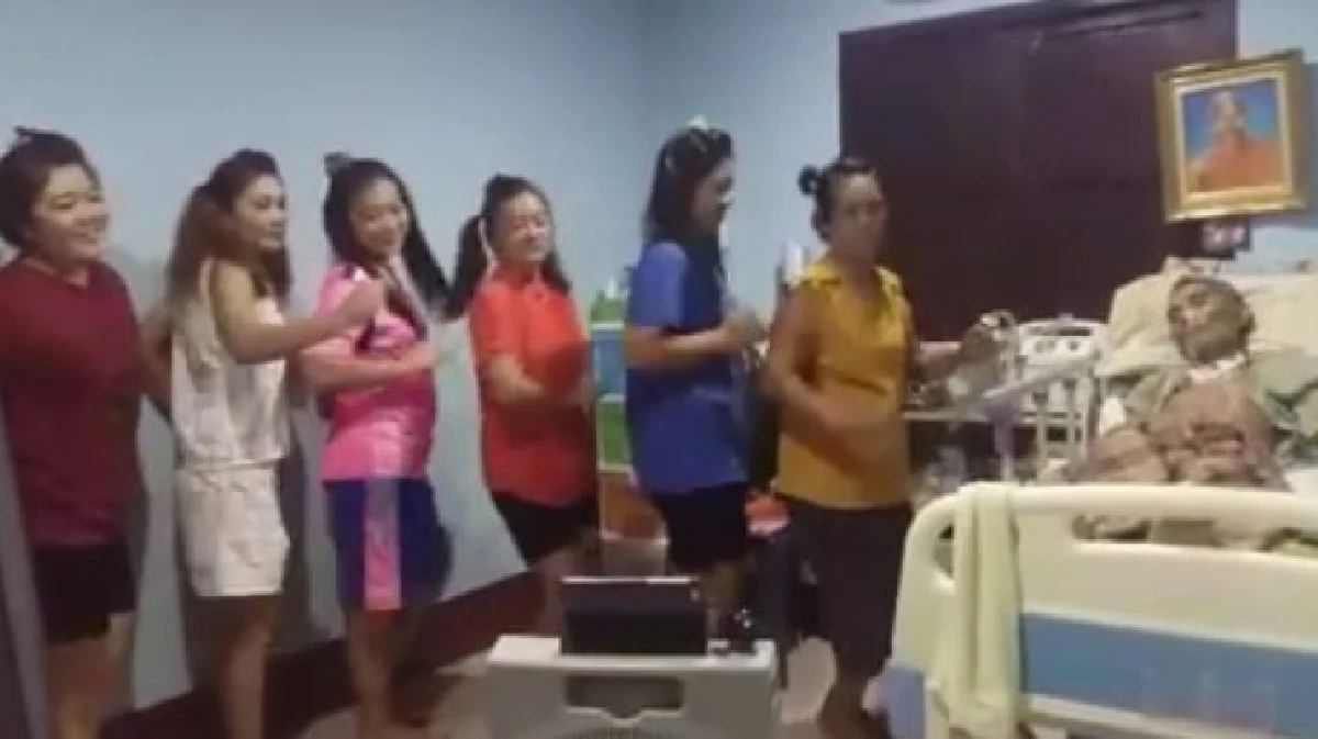 ฮือฮา!คลิป6แม่ลูกออกสเต็ปแดนซ์ให้กำลังใจพ่อป่วย