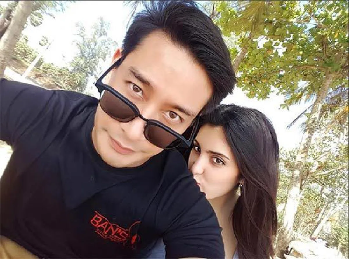 เปิดตัวแล้ว? ป้อง ณวัฒน์ สวีทแนบชิด เอเลน่า นางแบบสุดเซ็กซี่