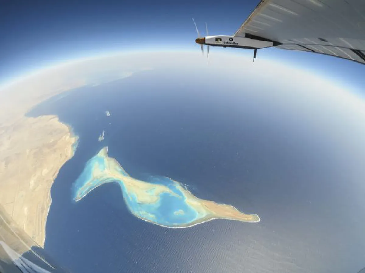 Solar plane completes epic round-the-world trip