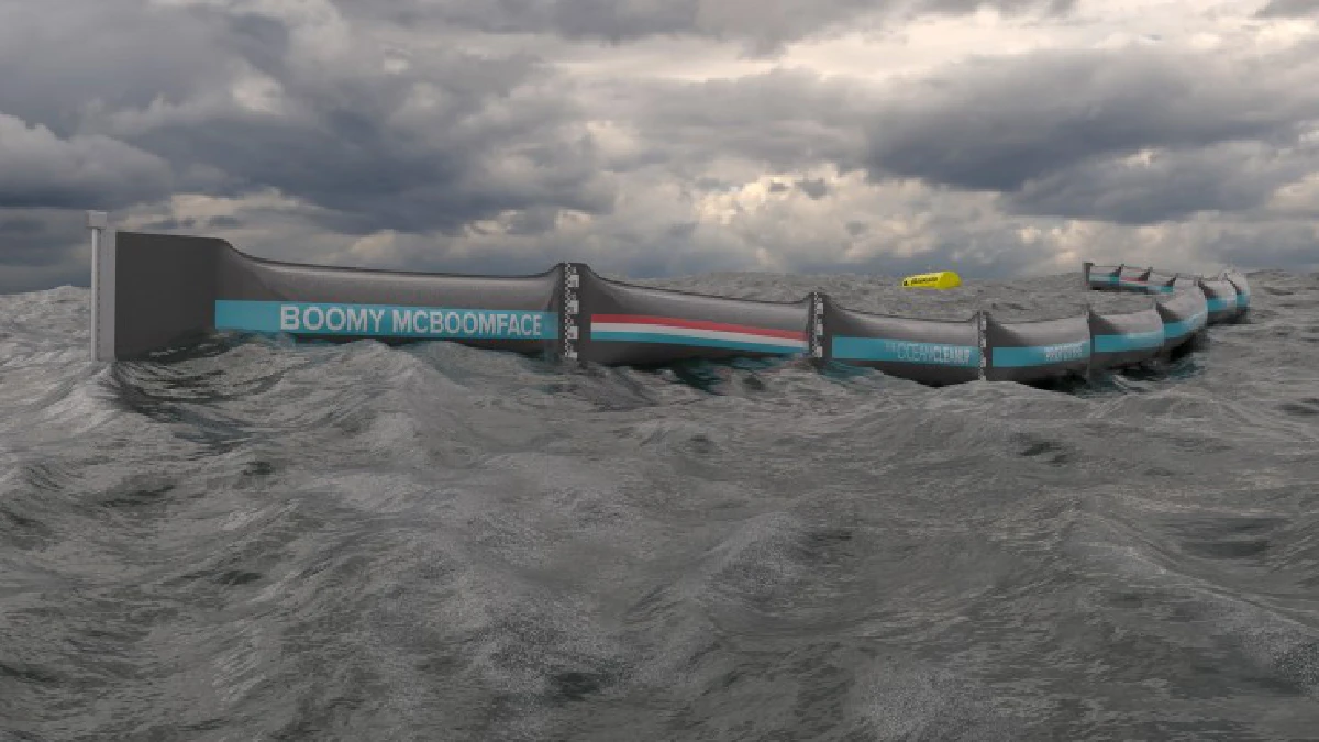 The Ocean Cleanup โปรเจกต์เก็บขยะมหาสมุทร