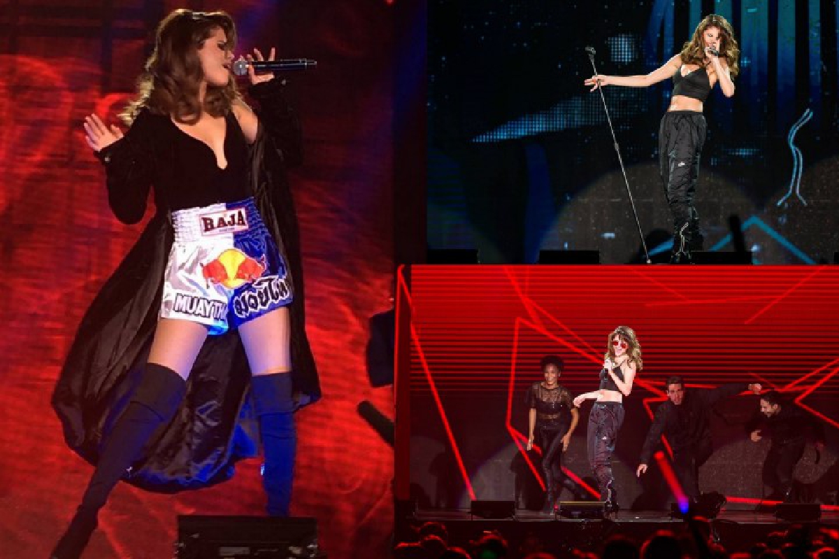 กรี๊ดลั่นฮอลล์! เซเลน่า โกเมซ สวยแซ่บใส่กางเกงมวยไทยขึ้นคอนเสิร์ต กรี๊ดลั่นฮอลล์! เซเลน่า โกเมซ สวยแซ่บใส่กางเกงมวยไทยขึ้นคอนเสิร์ต