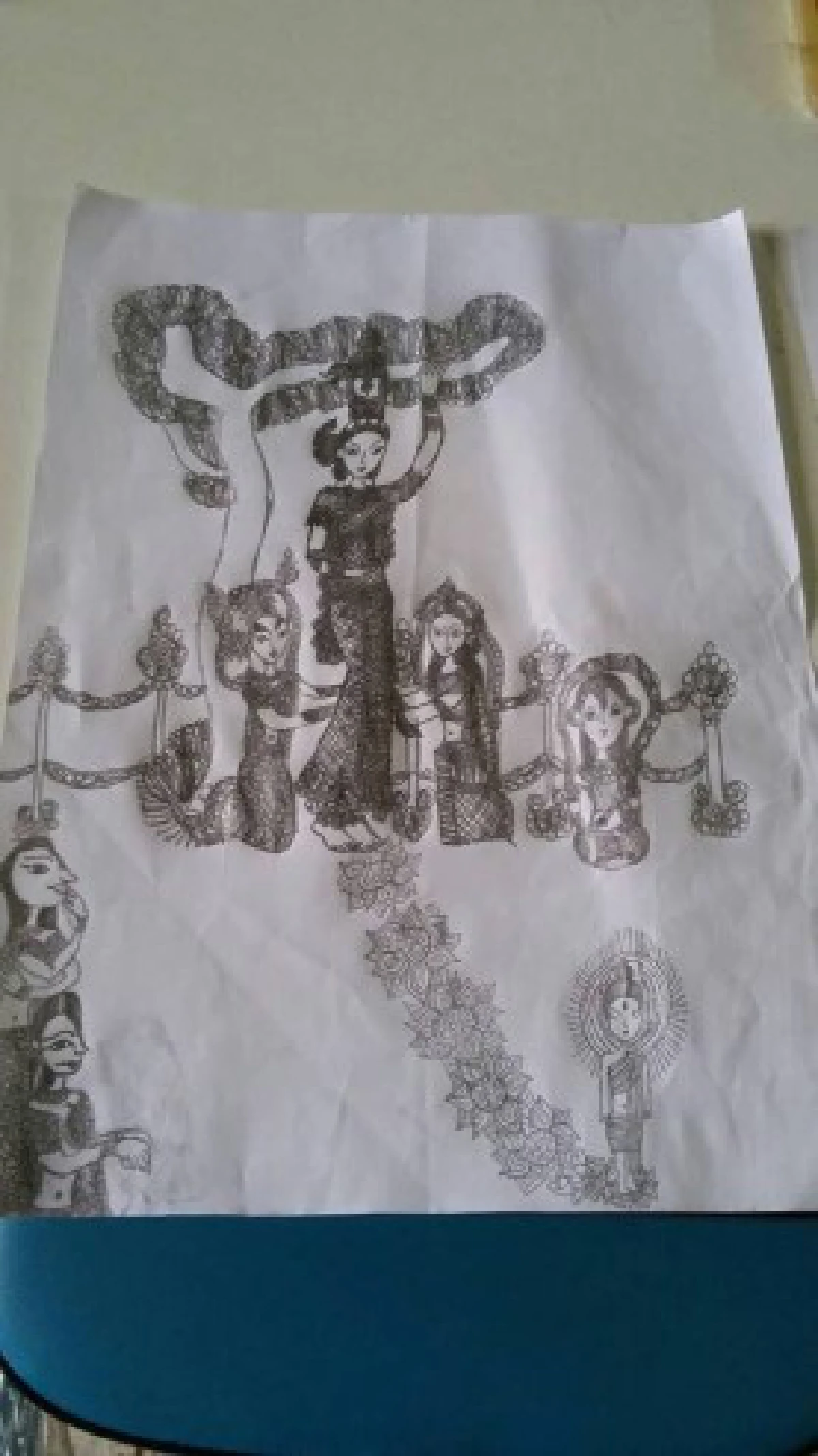 "น้องไอซ์" เด็กป.1 มากพรสวรรค์ วาดภาพพุทธประวัติสุดงดงาม