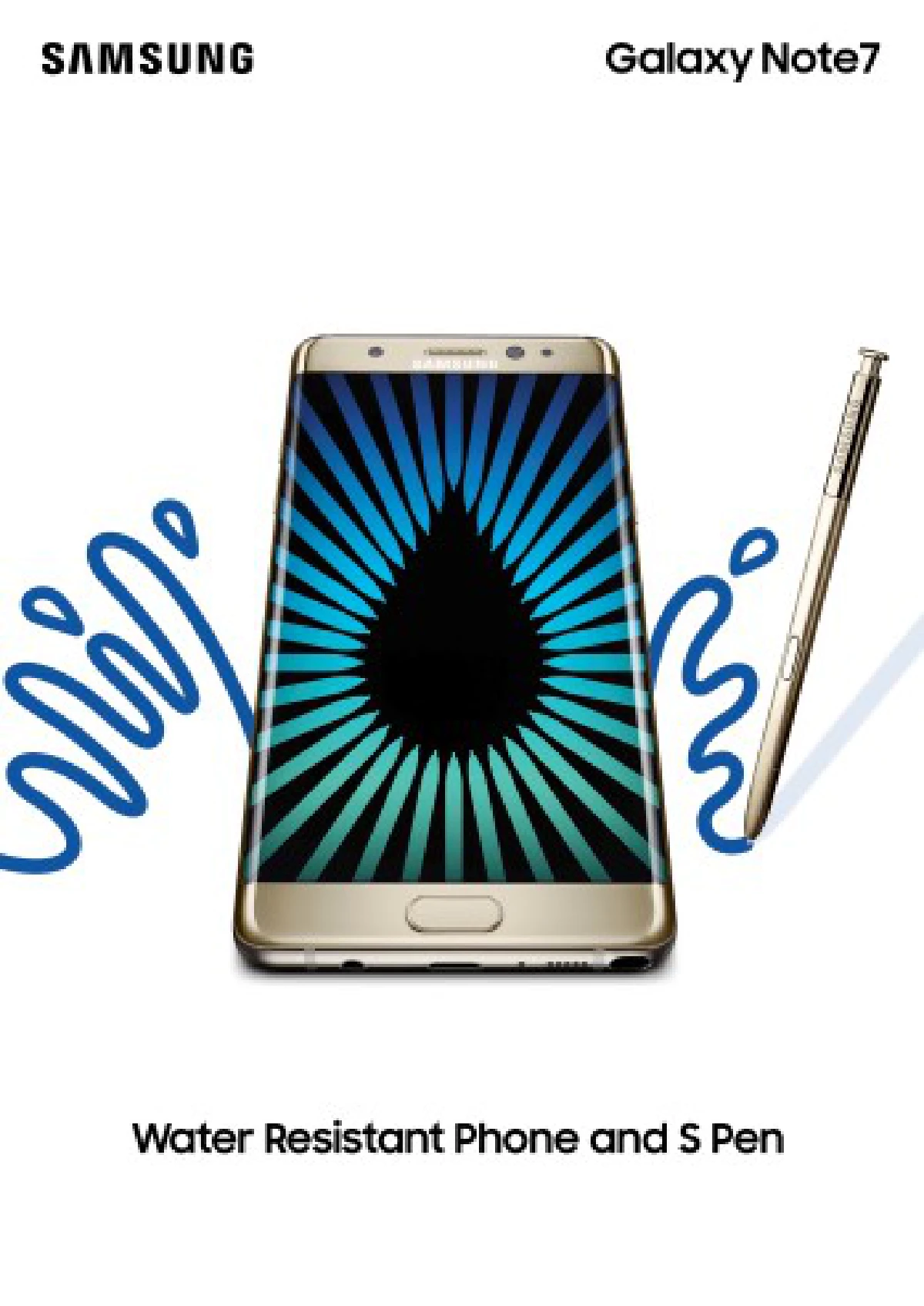 ซัมซุงเปิดตัว "กาแลคซี่ โน้ต 7" จอโค้ง2ด้าน-กันน้ำ-สแกนม่านตาได้