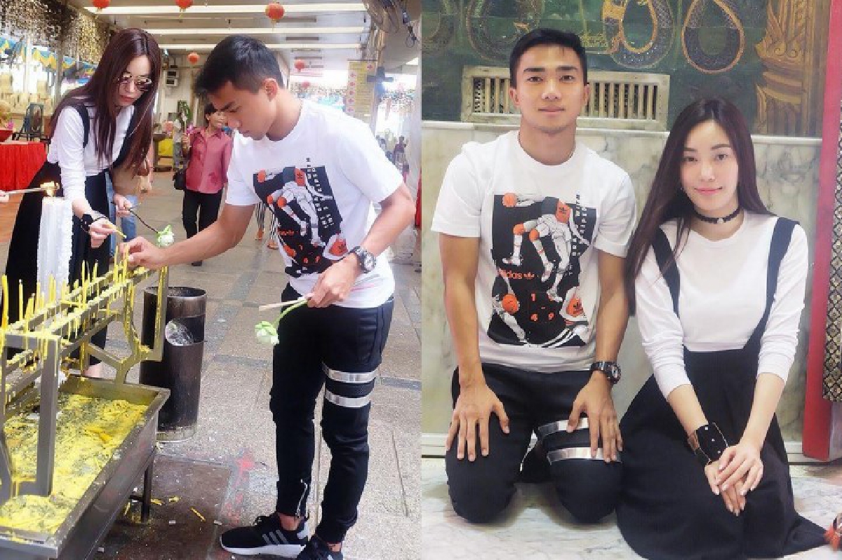 รักหวานฉ่ำ! เมสซี่เจ ควง เมย์พิชญ์ฯ เข้าวัดทำบุญร่วมชาติ รักหวานฉ่ำ! เมสซี่เจ ควง เมย์พิชญ์ฯ เข้าวัดทำบุญร่วมชาติ
