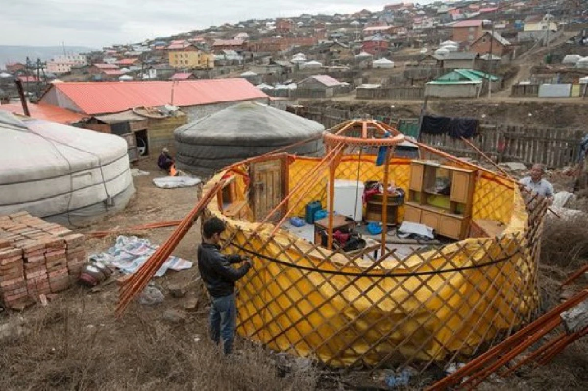 ประชาชนชาวมองโกเลีย 60% ยังคงเลือกใช้ชีวิตอยู่ในเต็นท์