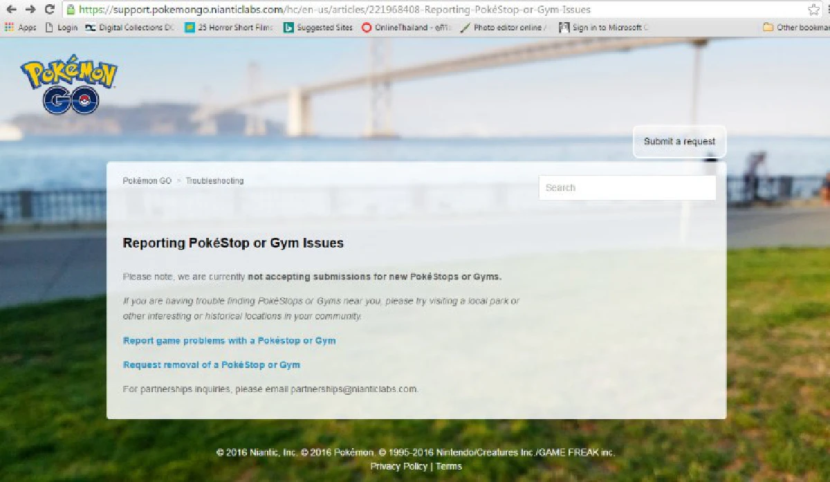 เปิดวิธีแจ้งผู้พัฒนาเกม เมื่อพบ PokeStop-Gym ในที่ไม่เหมาะสม