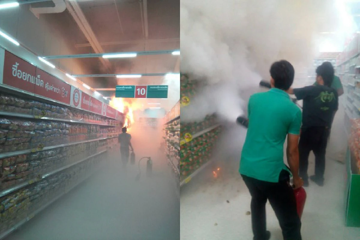 ผู้ว่าฯนครชี้ไฟไหม้โลตัสคนลงมือทำจงใจเผา