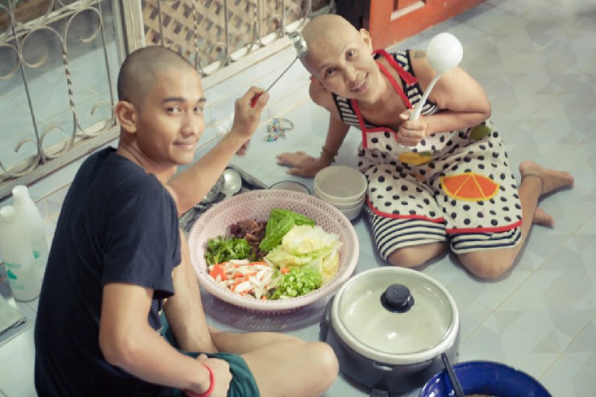 ภาพชุดสุดซึ้ง!เมื่อลูกชายถ่ายรูปคู่แม่ที่ป่วยเป็นมะเร็ง