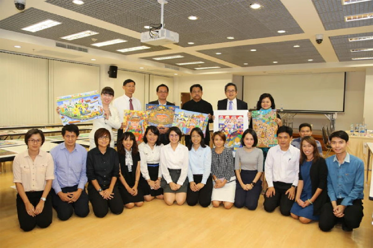 ภาพวาด ‘ประเทศไทยในฝัน’