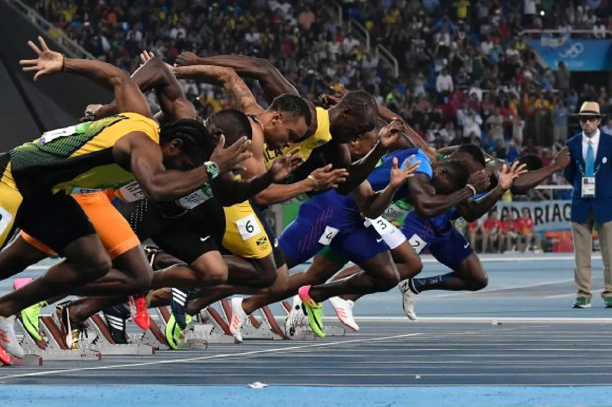Olympics 100m: First gold medal in three Olympics: 2008, 2012, 2016