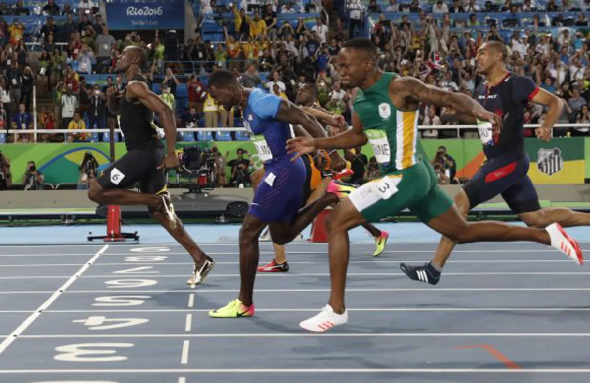 Olympics 100m: First gold medal in three Olympics: 2008, 2012, 2016