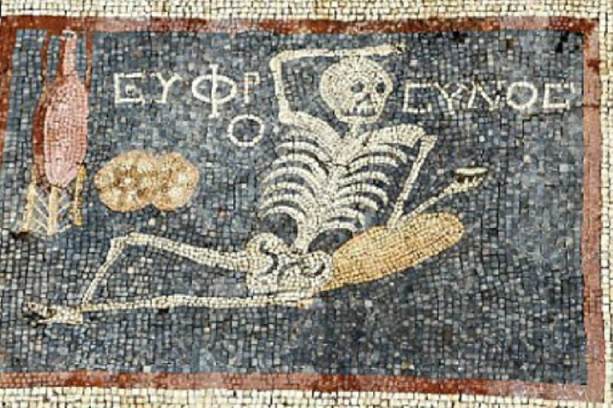 ค้นพบภาพกระเบื้องโมเสกในยุคโรมัน
