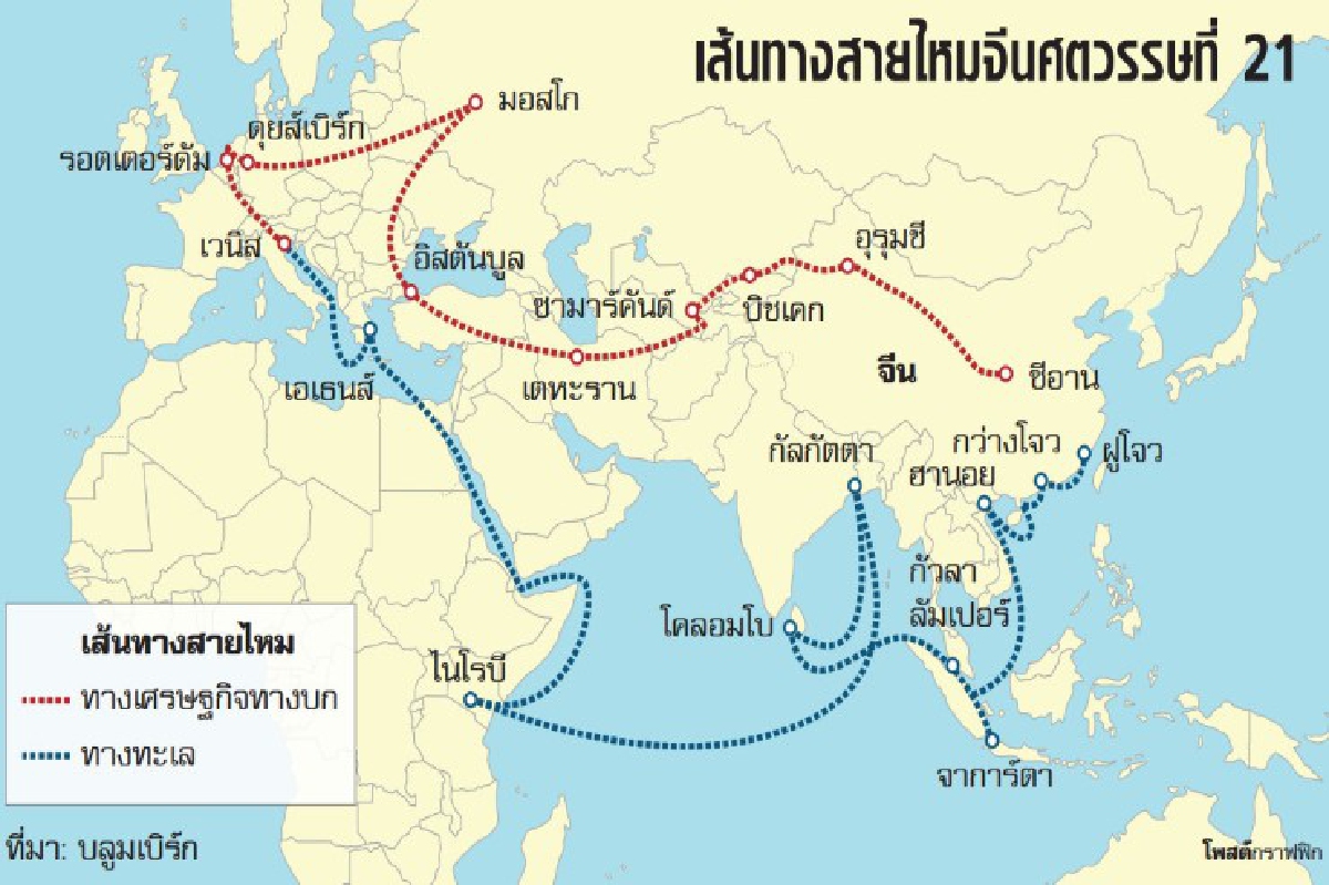 จีนยกสิงคโปร์ประตูอาเซียน เสริมยุทธศาสตร์ทางสายไหม จีนยกสิงคโปร์ประตูอาเซียน เสริมยุทธศาสตร์ทางสายไหม