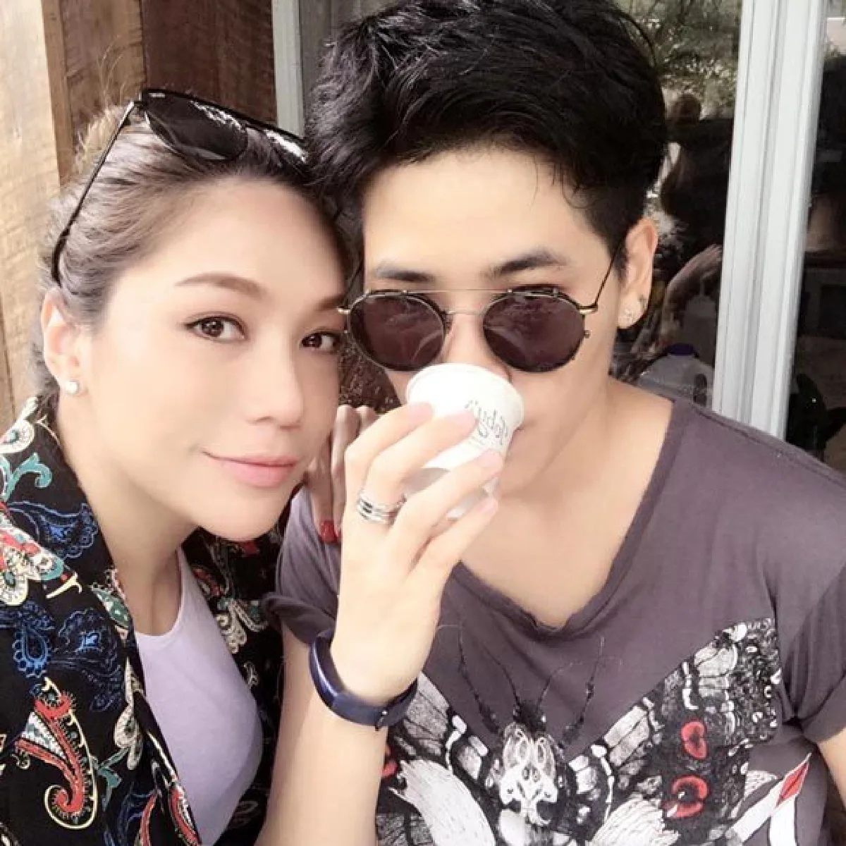 ส่องภาพหวาน โมเม นภัสสร สวีทสาวหล่อคนสนิทออกสื่อ