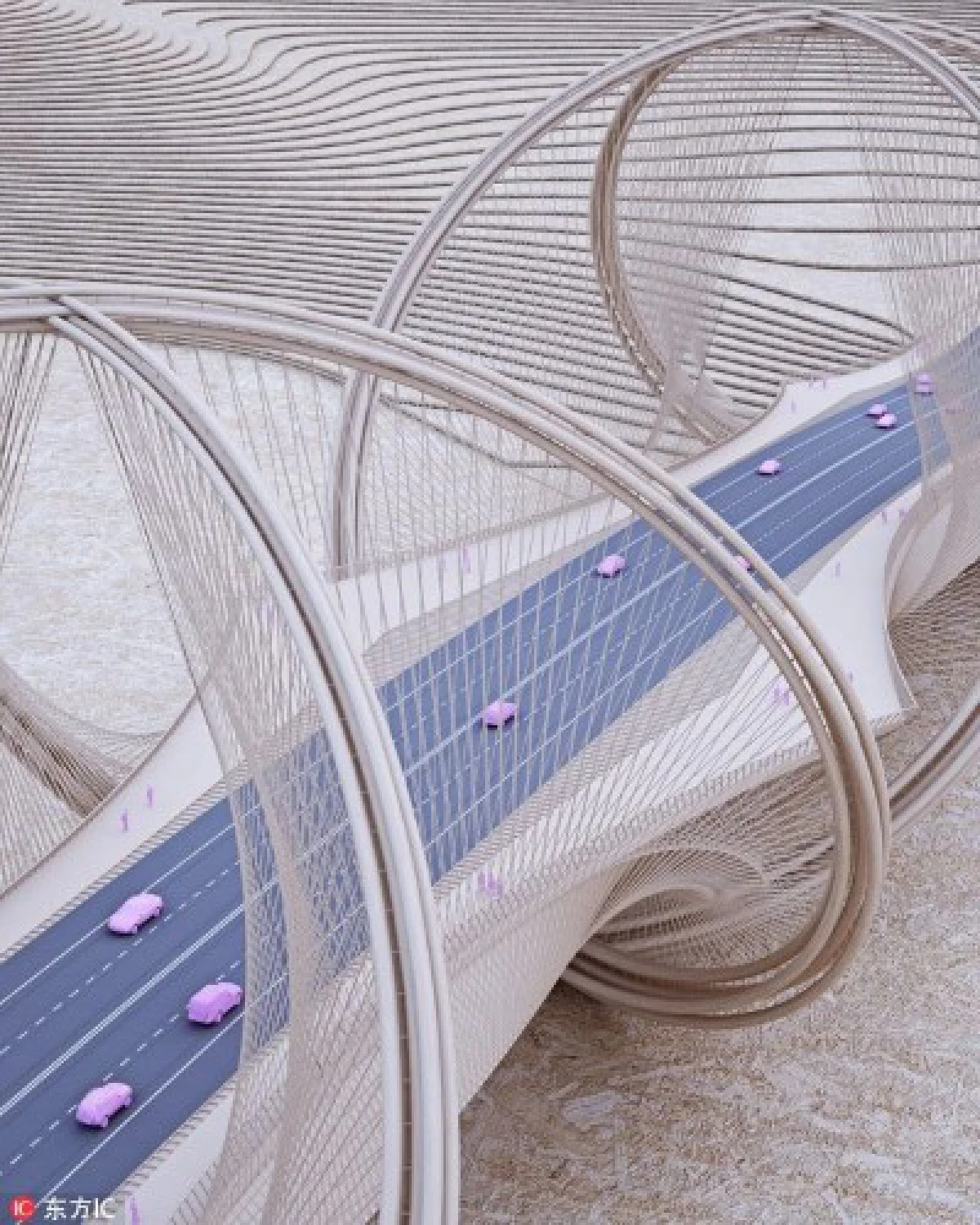 ชมภาพความสวยงามของสะพานในปักกิ่ง เตรียมรับโอลิมปิกฤดูหนาว 2022