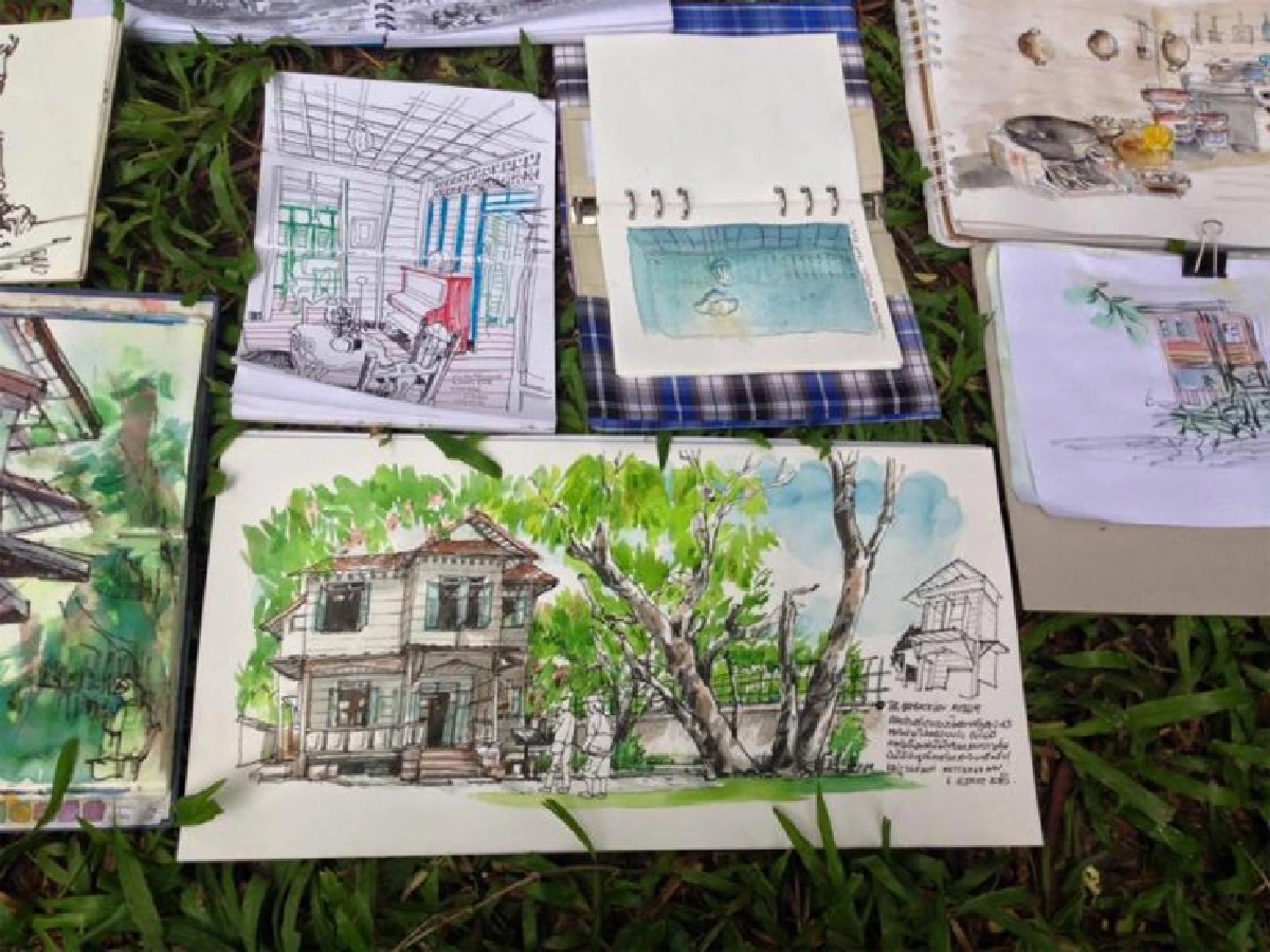 Bangkok Sketchers บันทึกเมืองด้วยภาพวาด
