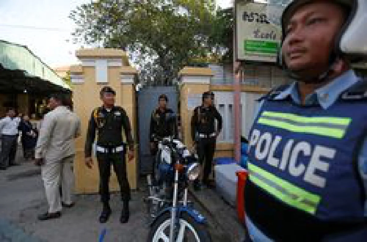 Police deployed in Cambodia exam cheating crackdown
