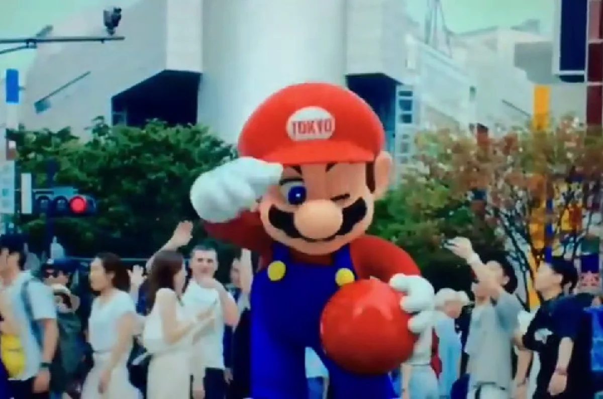 ชมคลิป "อาเบะ" ขโมยซีนพิธีปิดริโอเกมส์