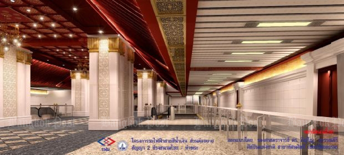 Blue line extension: Station art, Thonburi link & city loop coming soon