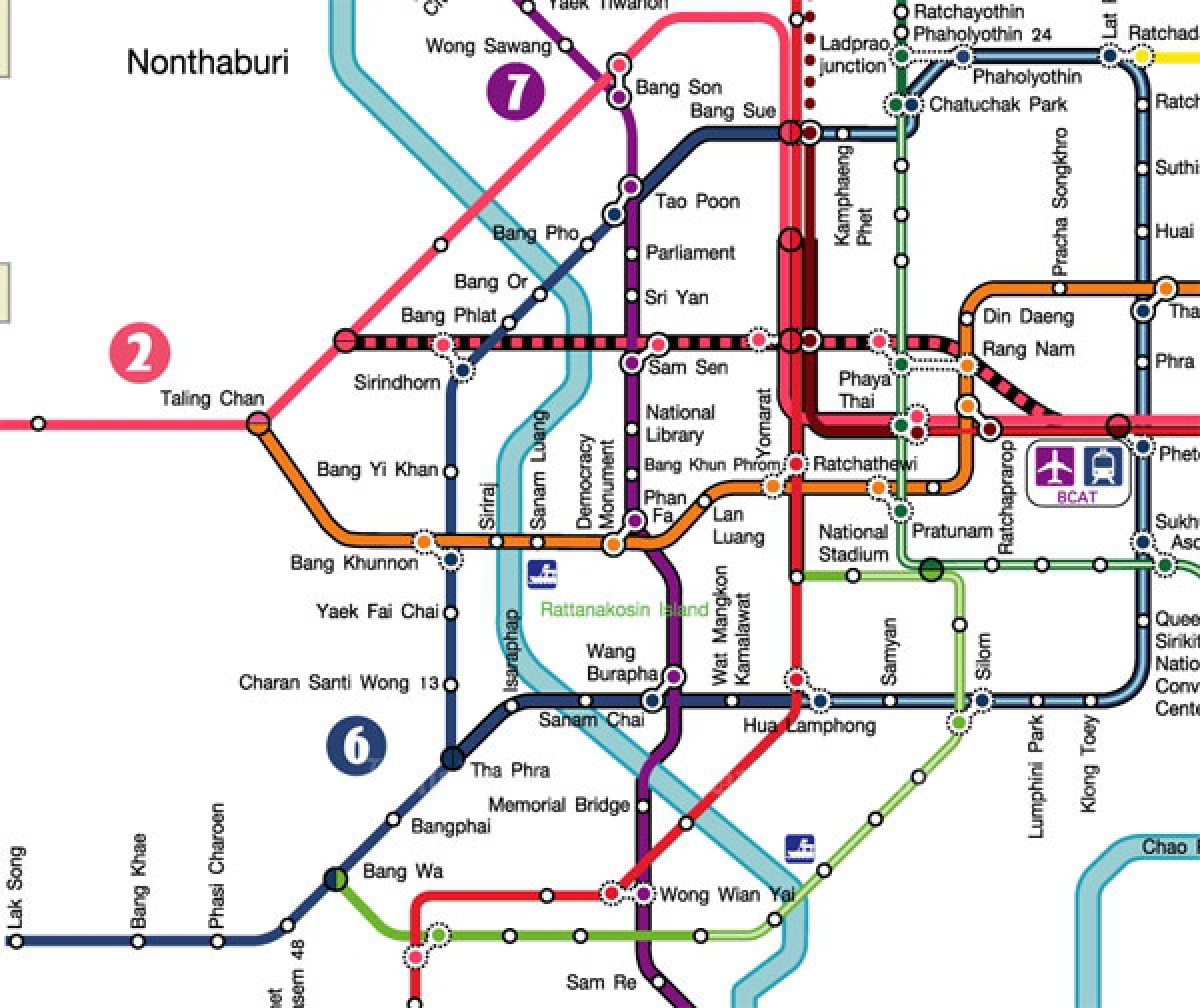 Blue line extension: Station art, Thonburi link & city loop coming soon