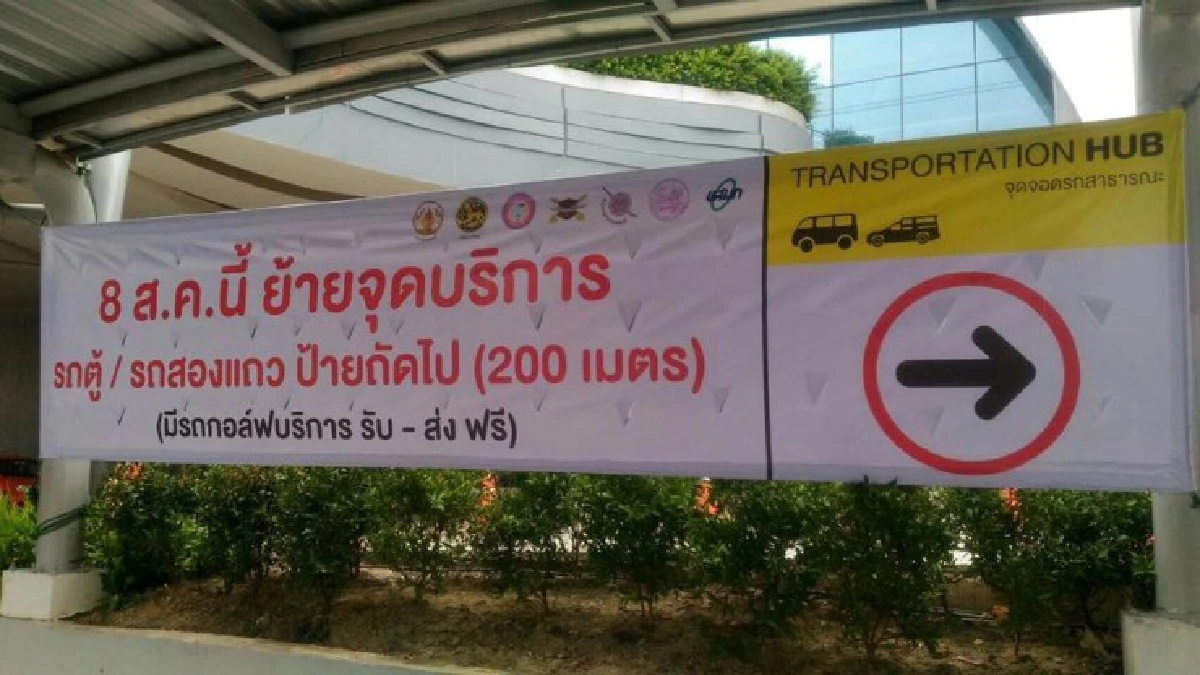 ผู้ว่านนท์ฯลุยจัดระเบียบจุดจอดรถแก้ปัญหาจราจรหน้าเซ็นทรัล เวสท์เกตท์